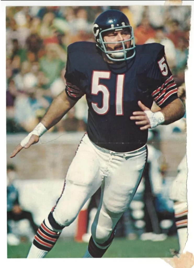 dick butkus playing football